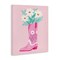 Stupell Industries Retro Cowgirl Bouquet Canvas Wall Art Design by Taylor Shannon Designs